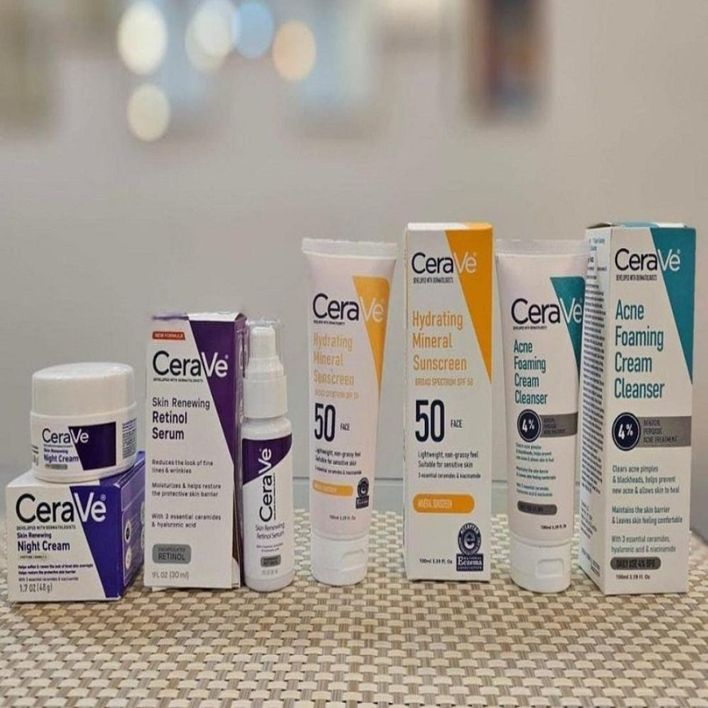 CeraVe 4-in-1 Skincare Bundle