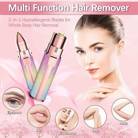 2 in 1 Electric Eyebrow Trimmer