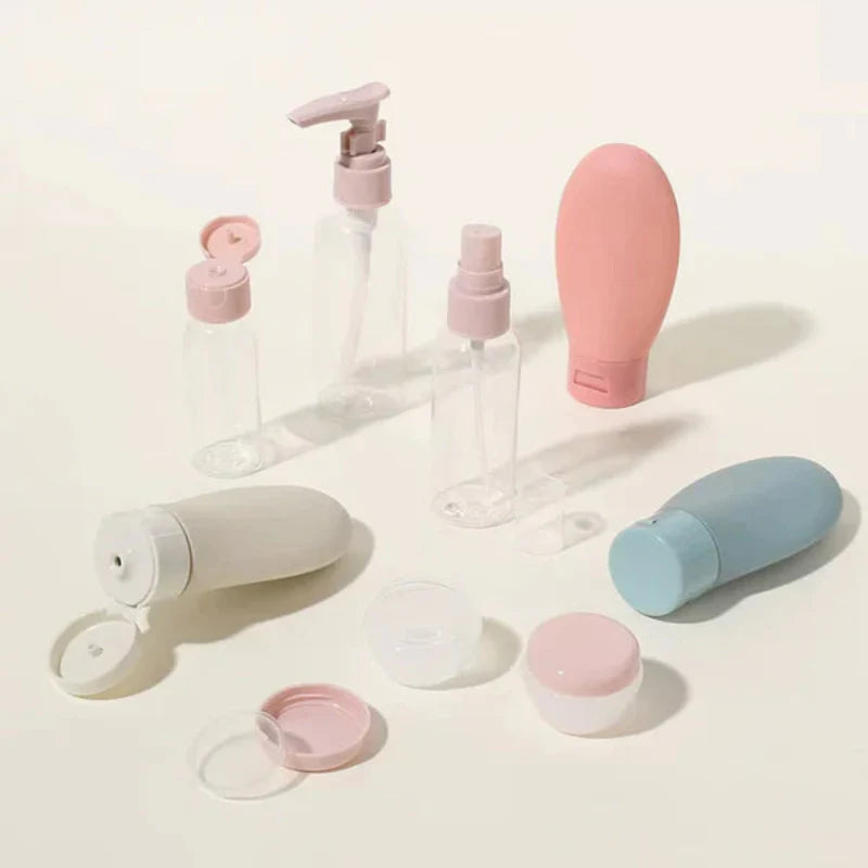 Travel Bottles for Cosmetics and Toiletries