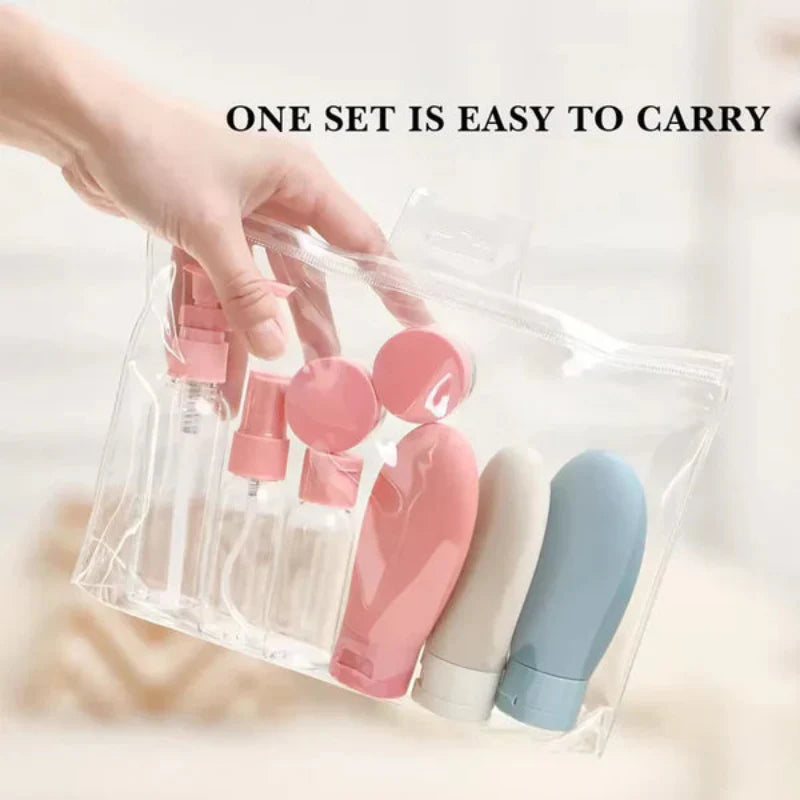 Travel Bottles for Cosmetics and Toiletries