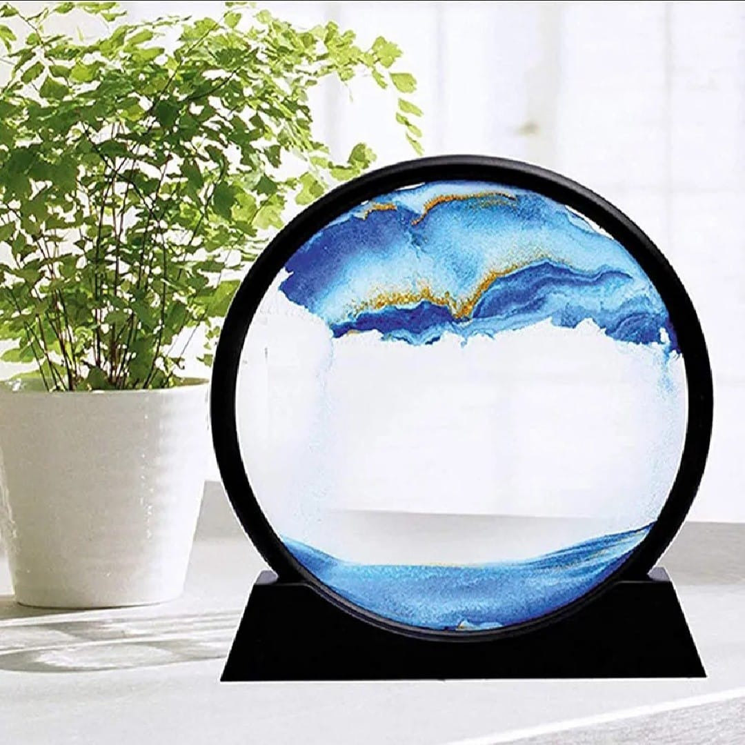 3D Moving Sand Art Lamp
