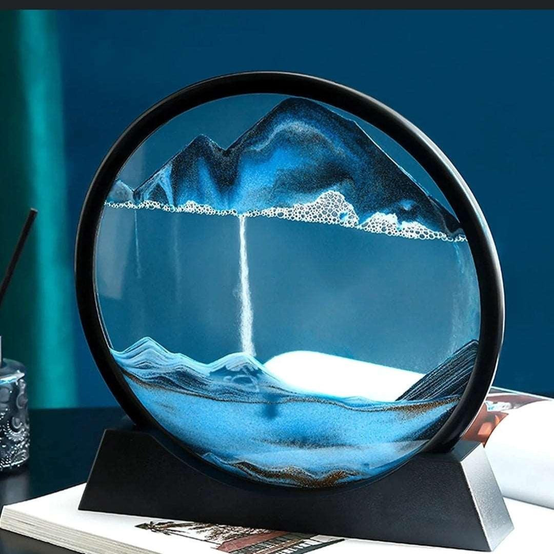 3D Moving Sand Art Lamp