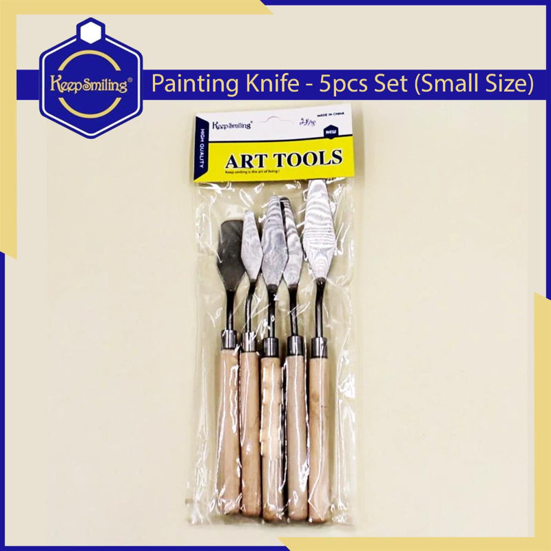 Small Sizes 5Pcs Stainless Steel Palette Knives